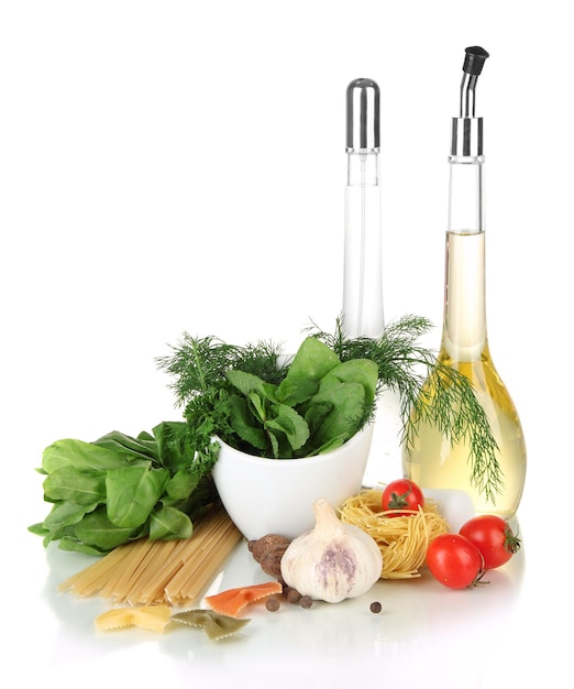 Zbliżenie na składniki do gotowania